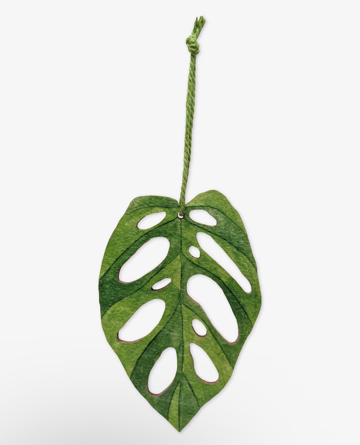 Monstera monkey mask hanging decoration