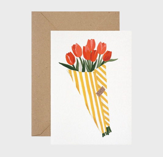 Tulips card