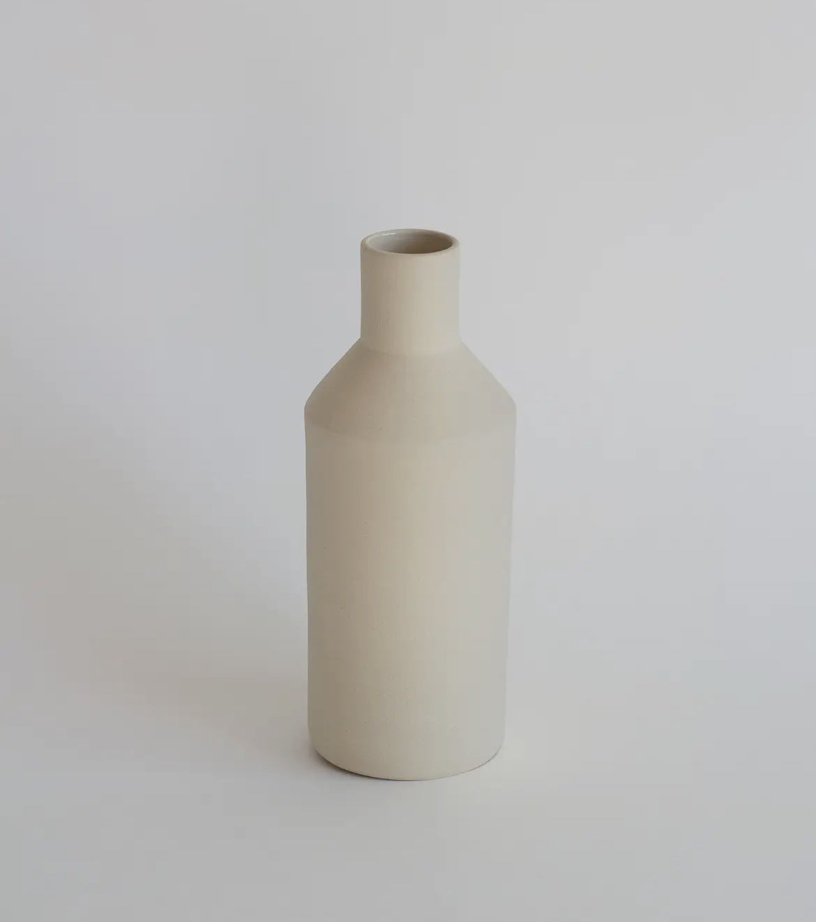 Stoneware bottle vase