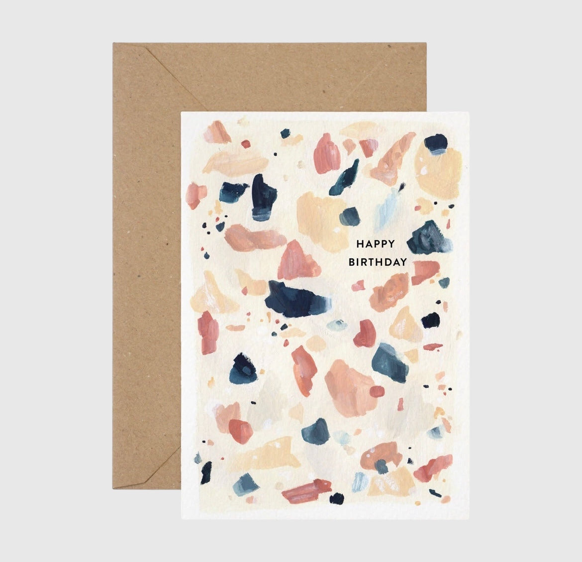 Terrazzo birthday card