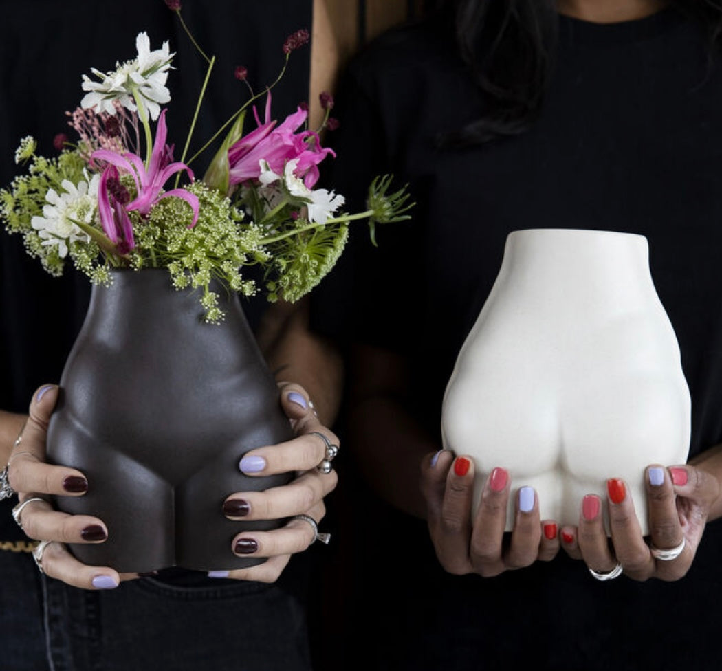 Ceramic nature vase