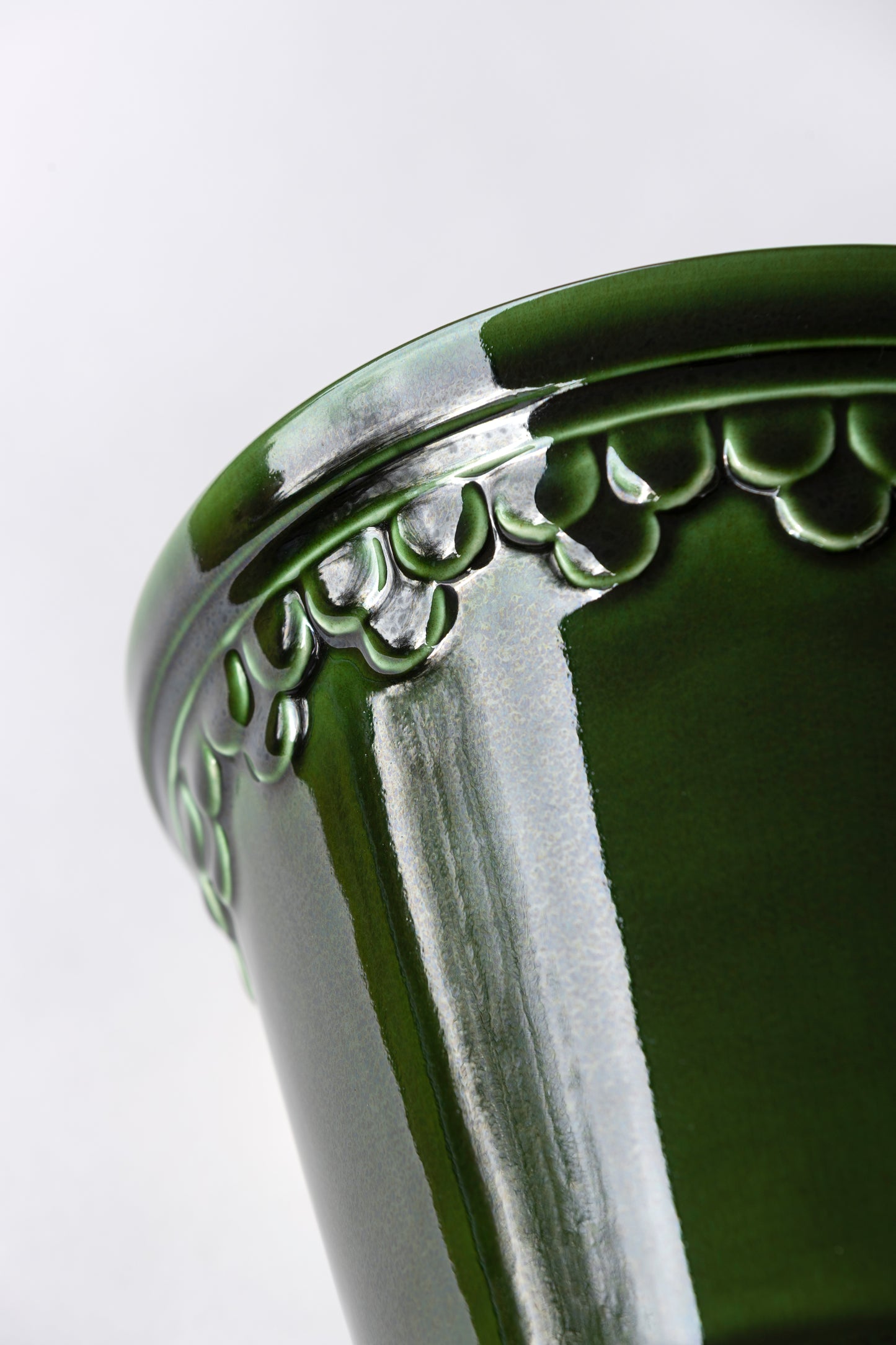 Bergs potter Copenhagen glazed pot