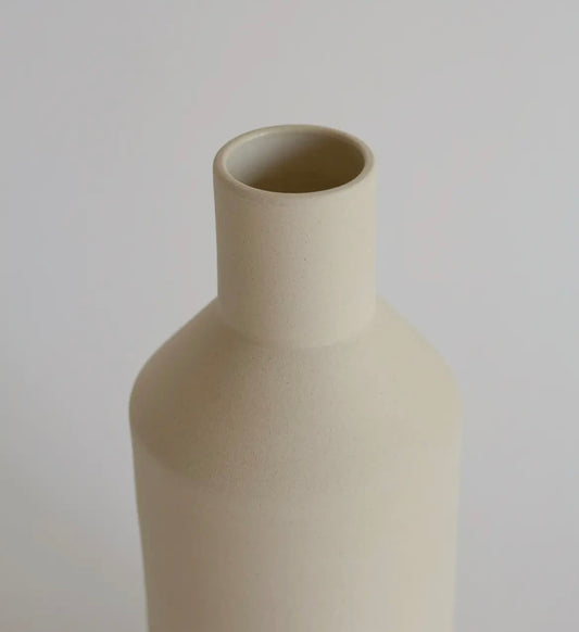 Stoneware bottle vase