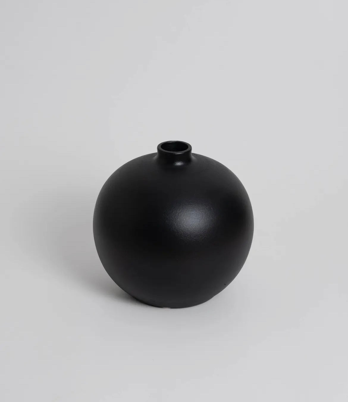 Copenhagen round vase - Black