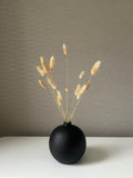 Copenhagen round vase - Black