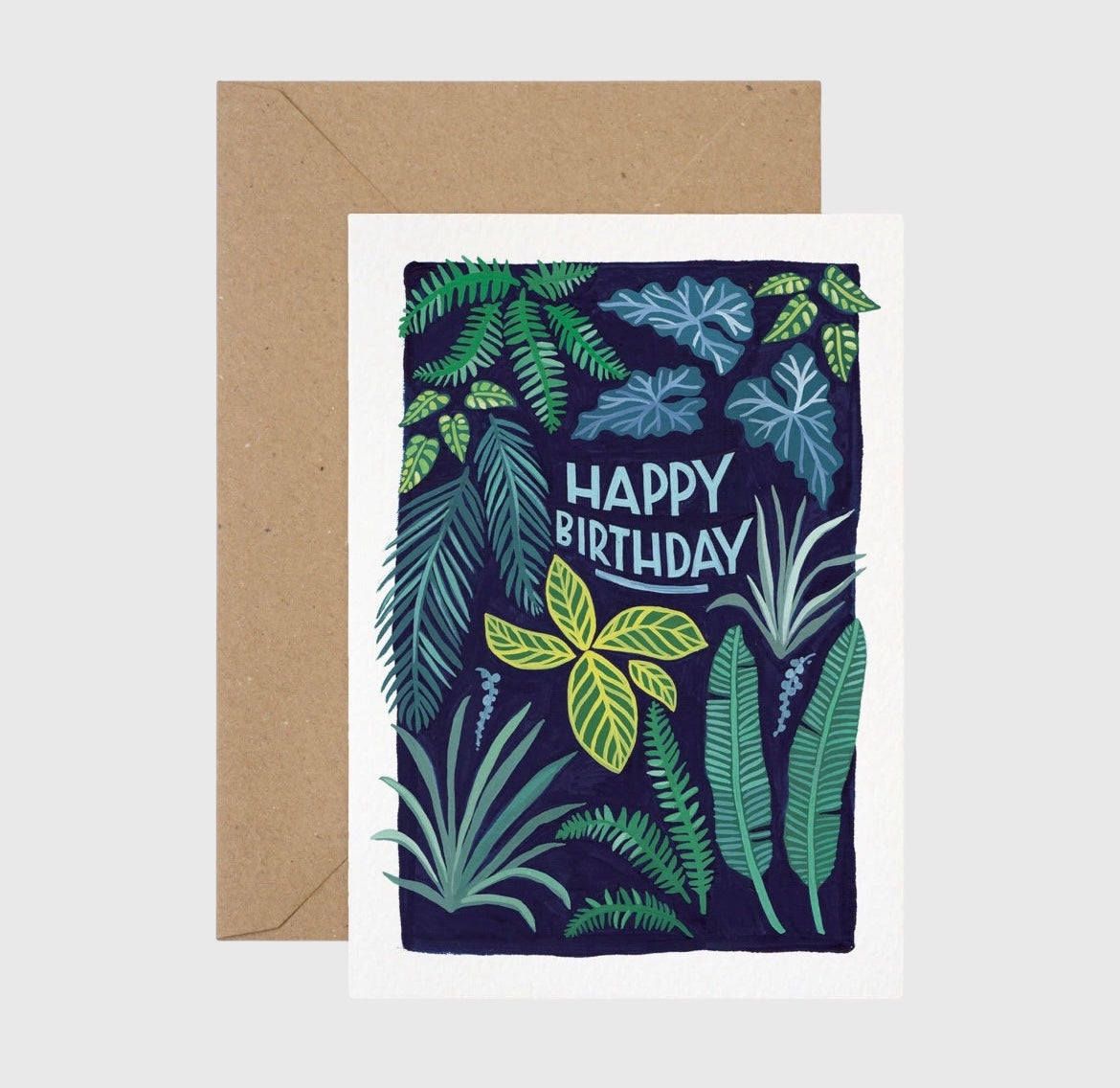 Jungle birthday card