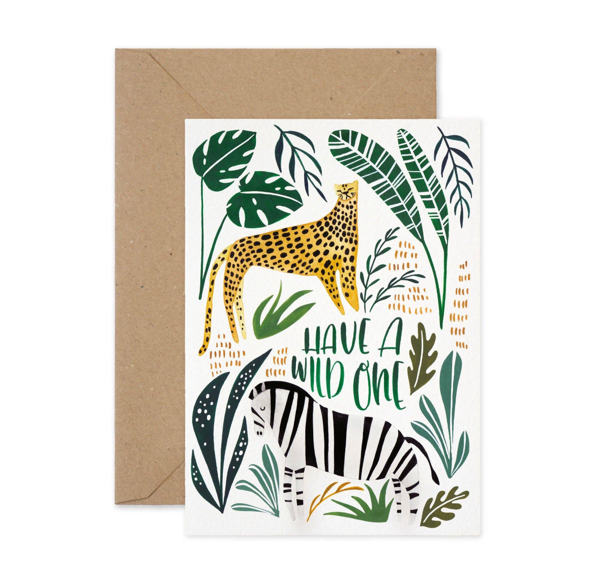 Have a wild one greetings card